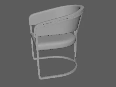 chair 3D model 10