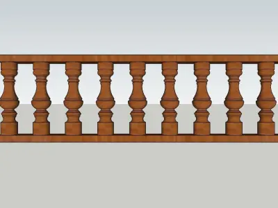Baluster 3D Model Download 3D model Sketchup 3D model 3D model