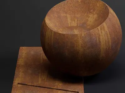 Metal vol03 Corroded 8K Seamless PBR Materials Texture