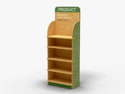 product shelves 3D model