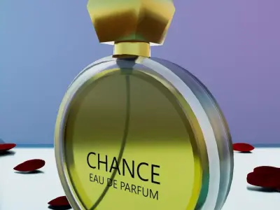 parfume model Free low-poly 3D model