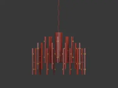 Stunning Artistic Chandelier 3D model