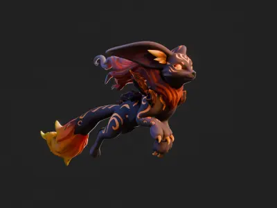  Fire Elemental Beast 