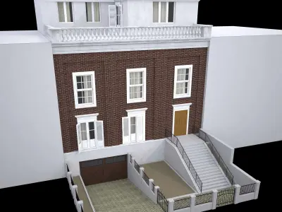 Classic House 3D model