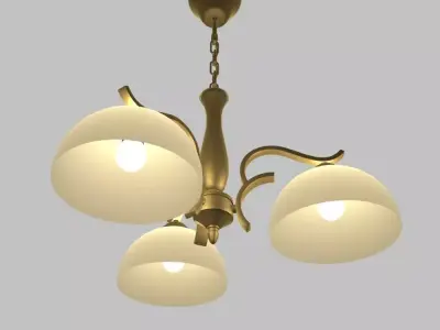 Classic chandelier 3D model