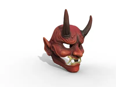 Devil Mask Japan  Texture