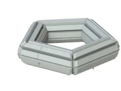 Sci Fi Object No 4363 Low Poly Low-poly 3D model