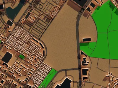 Tsukuba Japan Citymap Building 3D model