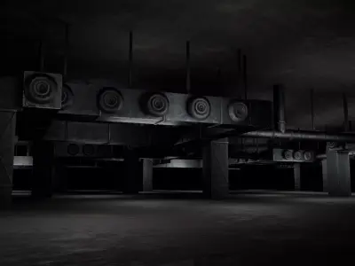 pbr Air Vent Collection Low-poly 3D model