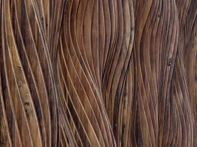 Parametric thick rail panel n1 3D model