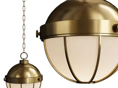 Sumner 1 Light Pendant Light Low-poly 3D model