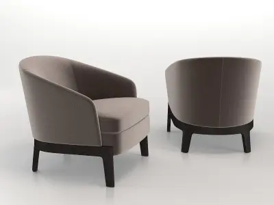 Chelsea Low Chair 3D model