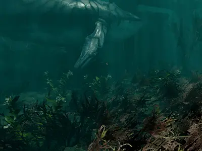 Underwater World Low-poly 3D model purchase