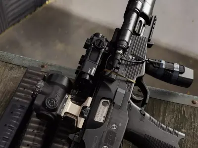 MP9 TP9 Low-poly 3D model