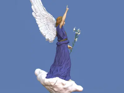 Archangel Gabriel 3D print model