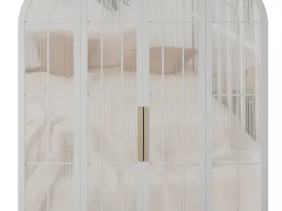 Entrance door set187 3D model