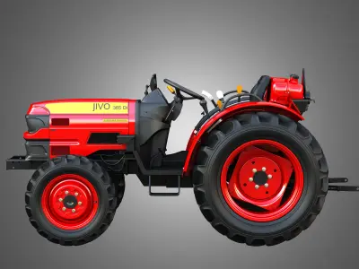 JIVO - 365DI Tractor 3D model