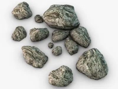 Rocks vol 3 3D model