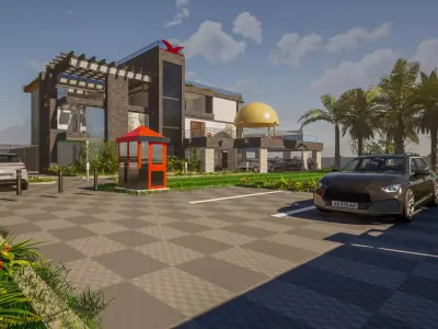 Mansion 3D model