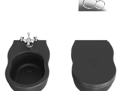 GSG Ceramic Design Time Wall-Hung WC 3D model