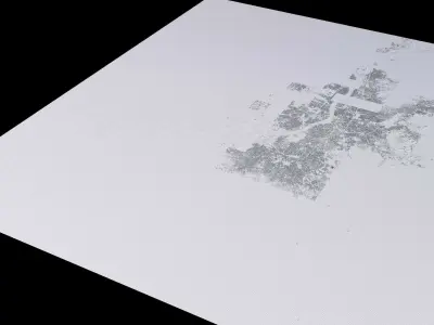 Haora India City Landscape 3D Model 3D model