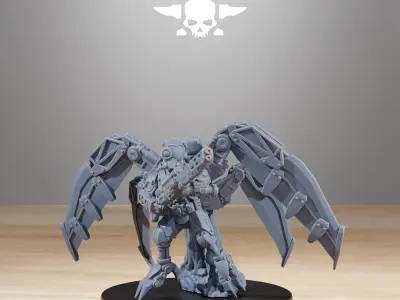 Scavenger Strikers 10 minis 3D print model