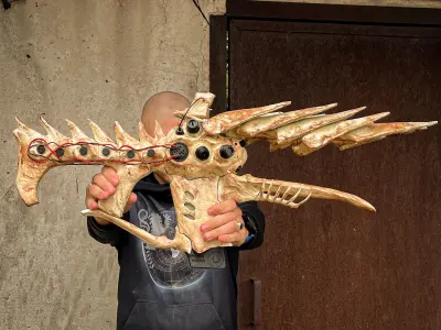 Destiny 2 1000 Voices Prop Cosplay Replica One Thousand Voices 3D print model