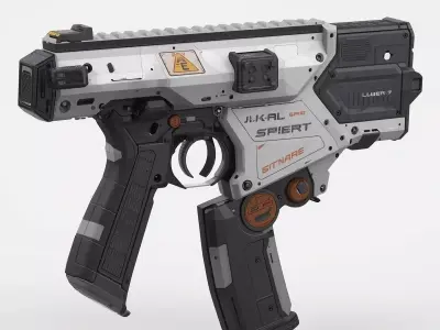 Advanced Tactical Field Scanner 3D Model Low-poly 3D model