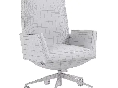 Chancellor Armchair 3D model