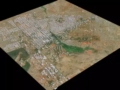 Bobo-Dioulasso - Burkina Faso 3D model