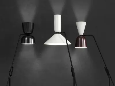 Alphabeta Floor Lamp 3D model
