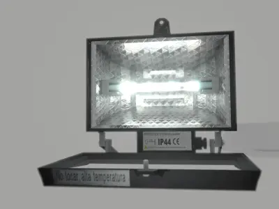 Halogen Projector  3D model