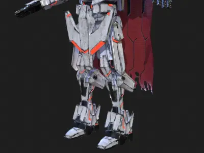 Cast Male SORO Low-poly 3D model