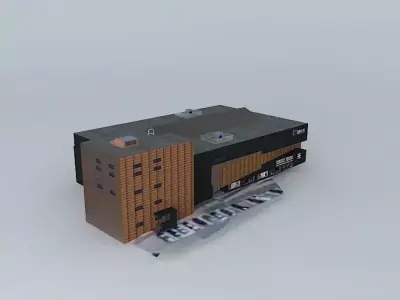 In Cube Fashion Free 3D model