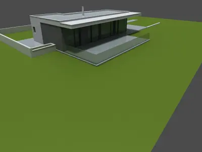 MODERN HOME 3D 3D model
