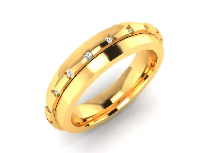 Women Ring  Render 3dm STL OBJ FBX Details 3D print model 199