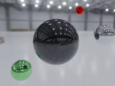 HDRI - Warehouse Interior 3b Texture