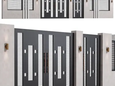  Fencing 22 3D model