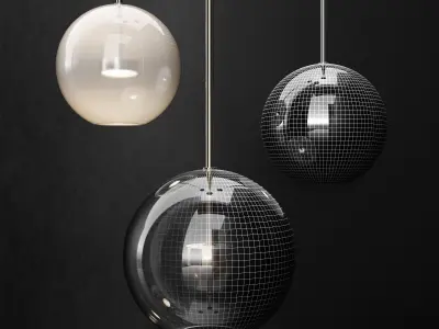 G and C Bolle 1 Bubble 6 colors 3D model