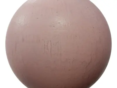 PBR Wall Paint texture 2k 3 variants 3D model