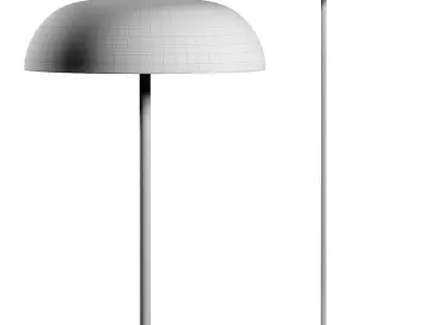 Dftp Glossy Floor Lamp 3D model