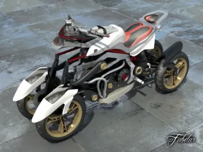 Yamaha tesseract 2 0 3D model