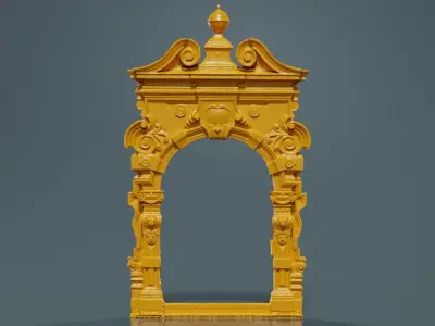 14 Exterior elements Doors Architecture and Rubble Superbundle 3D Model Pack