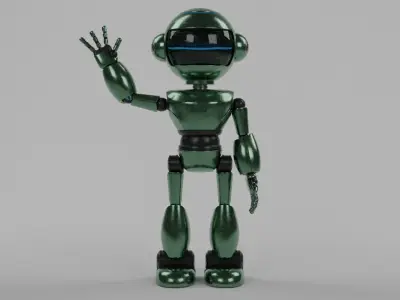 Robot 3D model 37