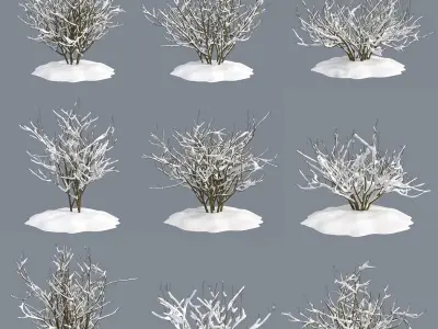  Bushes and Shrubs Collection 