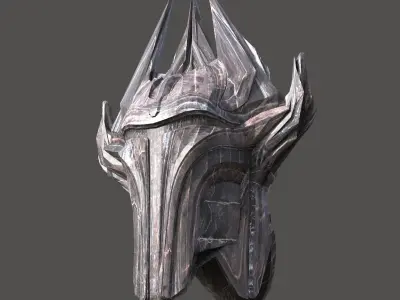 Sci Fi Fantasy Mandalorian style helmet 1 designs 3D model