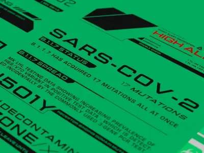 SCIFI MEDICAL-PANDEMIC DECALS  Texture