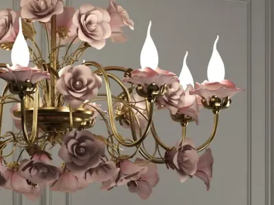 Chandlier Italy Export  3D model