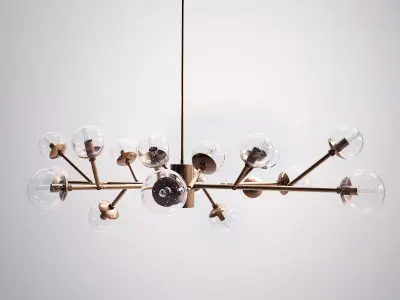 Dallas Chandelier 3D model