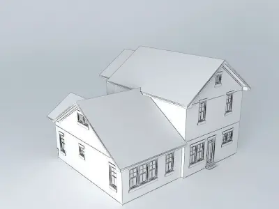 Southwestern House Free 3D model